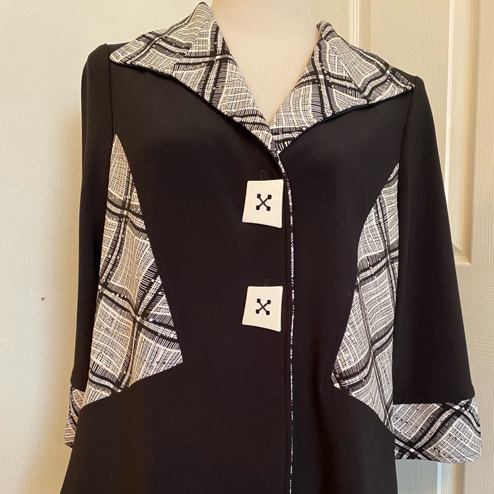 Joseph Ribkoff Block Embellished Jacket - Picture 4 of 11
